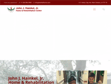 Tablet Screenshot of hainkelhome.com